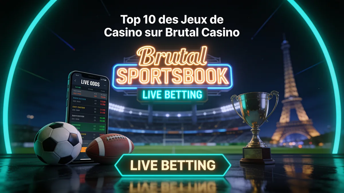 Top 10 des Jeux de Casino sur Brutal Casino : guide brutal casino pour les joueurs en France